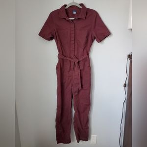 Dark Pink Jumpsuit